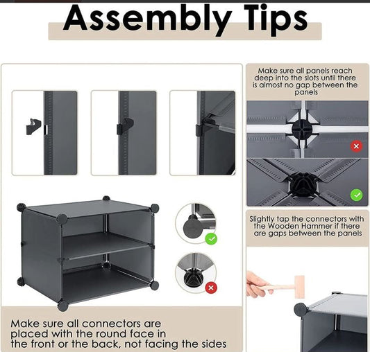 12 pair 6 step Shoe Rack
