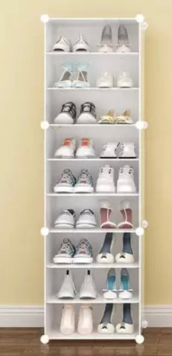 18 pair 9 Step Shoe Rack