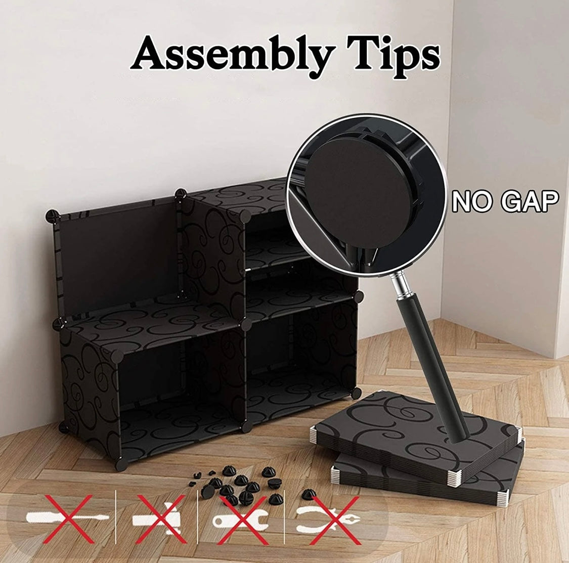 18 pair 9 Step Shoe Rack