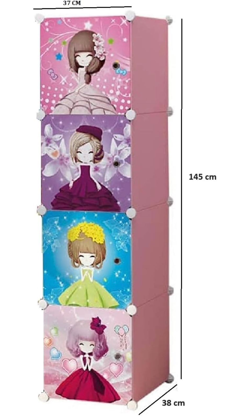 Barbie 4 Box wardrobe