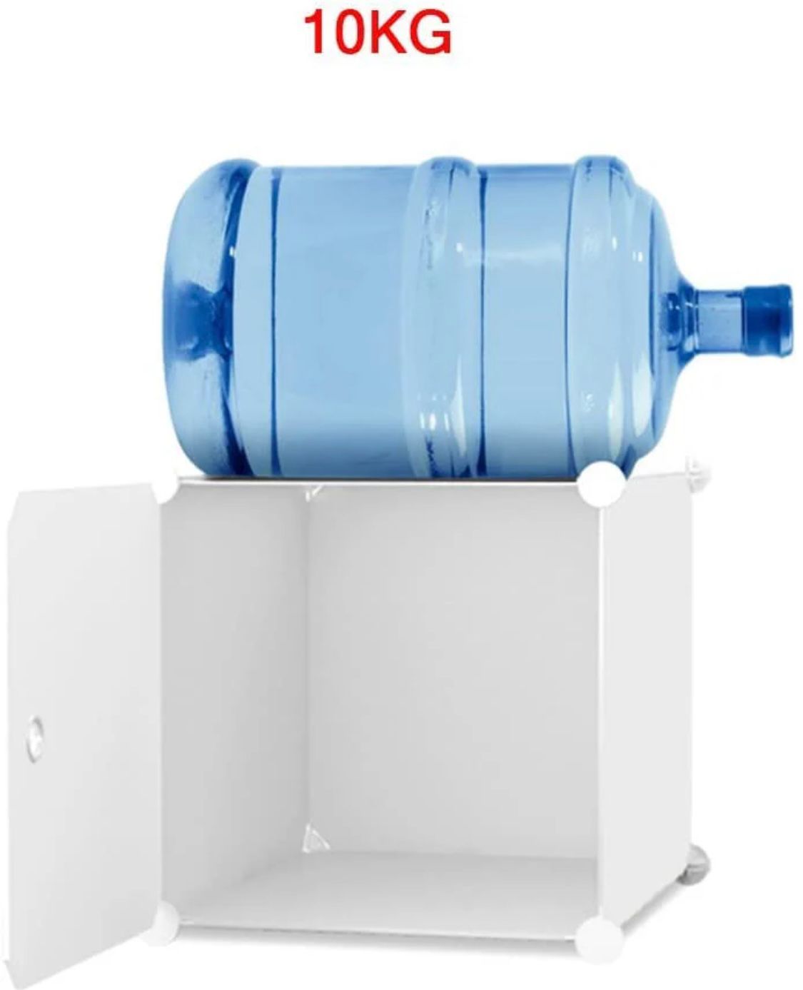 ZIYARA 8 Door Plastic Wardrobe