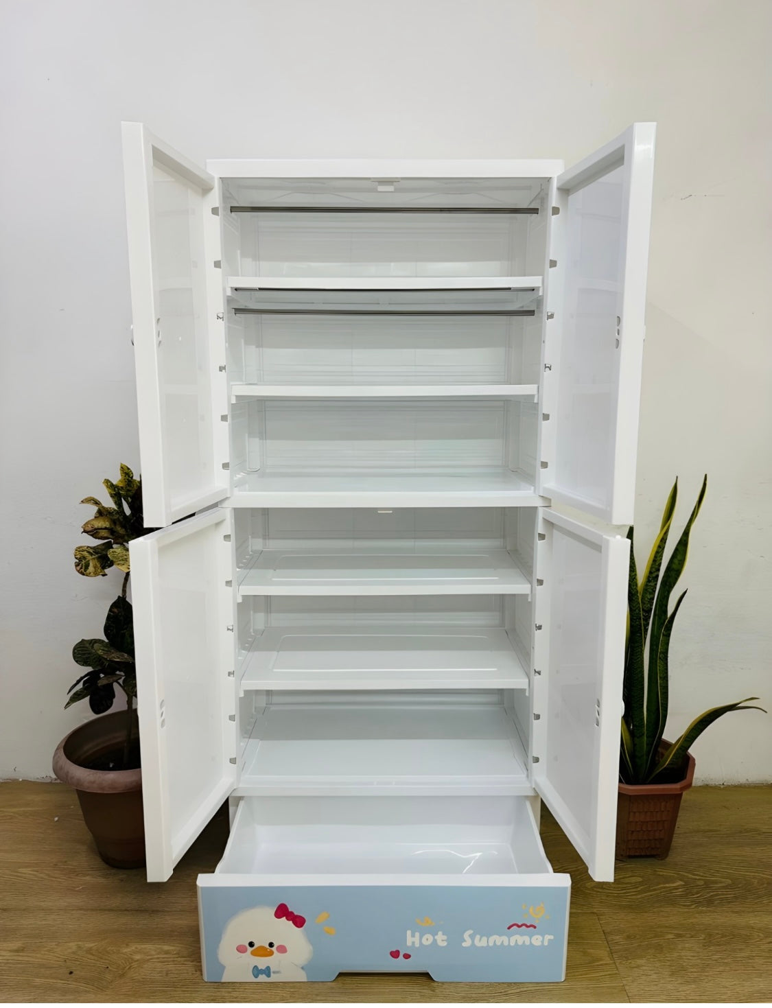 Bear and rabbit wardrobe