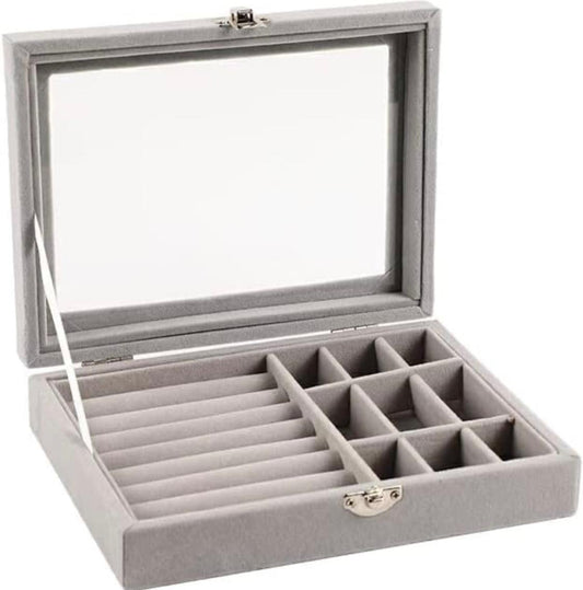 ZIYARA velvet fabric jewelry box