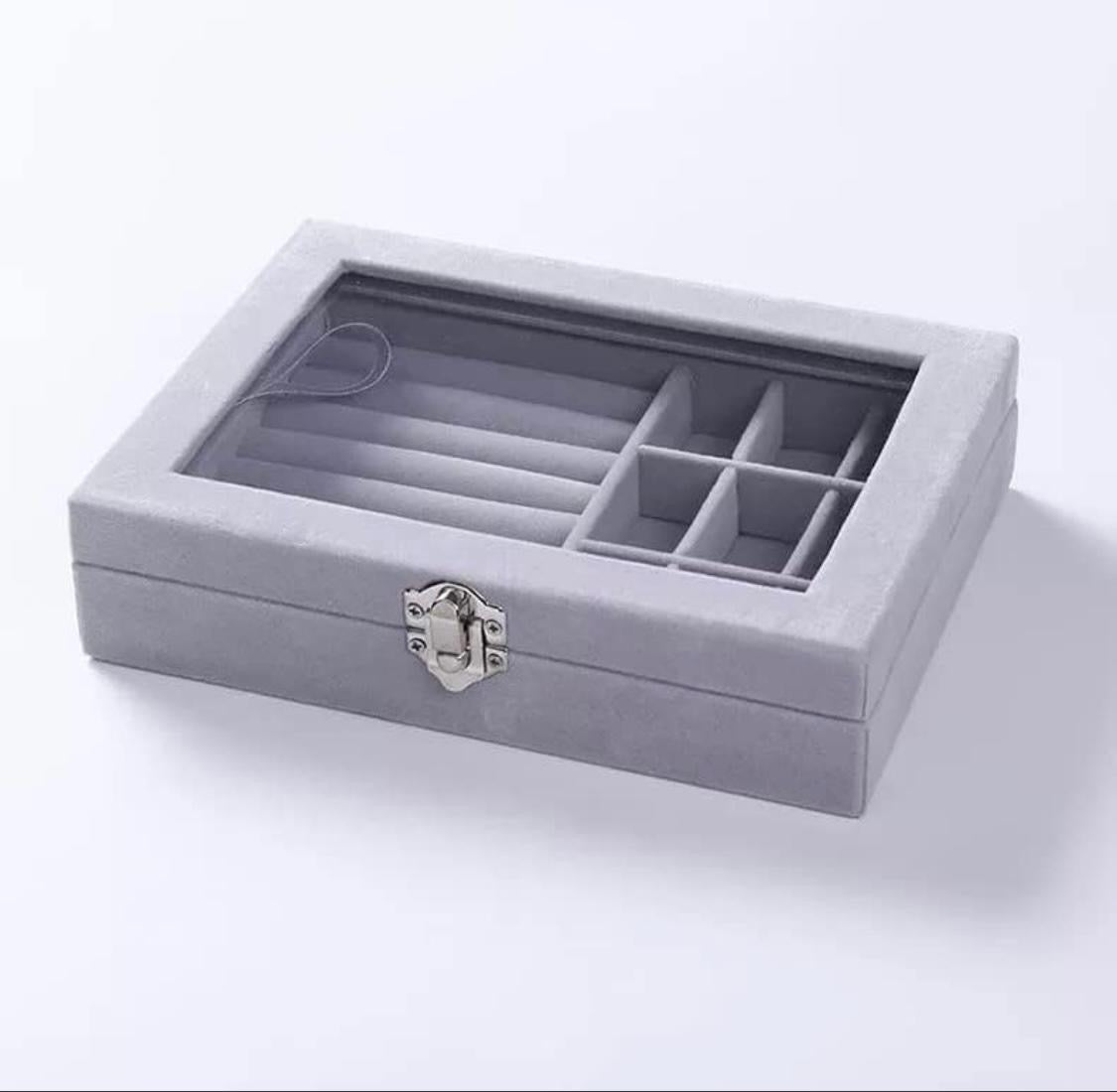 ZIYARA velvet fabric jewelry box