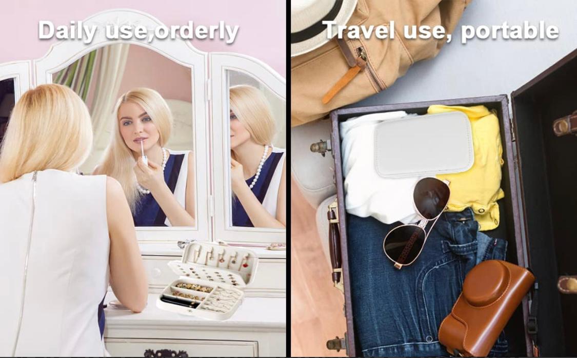 ZIYARA Travel Jewelry Case