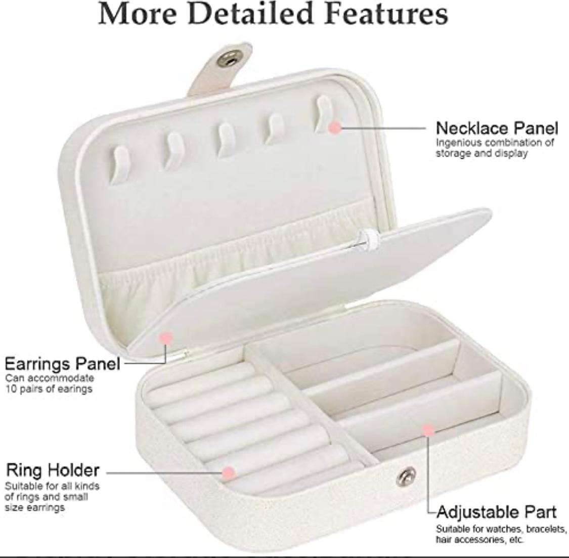 ZIYARA Travel Jewelry Case