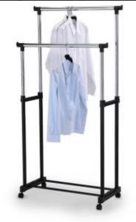 ZIYARA  Double-Pole Cloth Dryer Stand