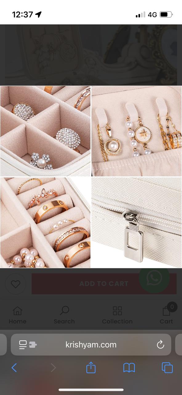 ZIYARA Mini Jewelry Box